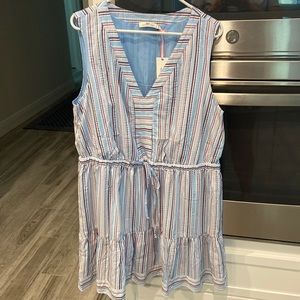 Vineyard Vines XL Seersucker Dress NWT